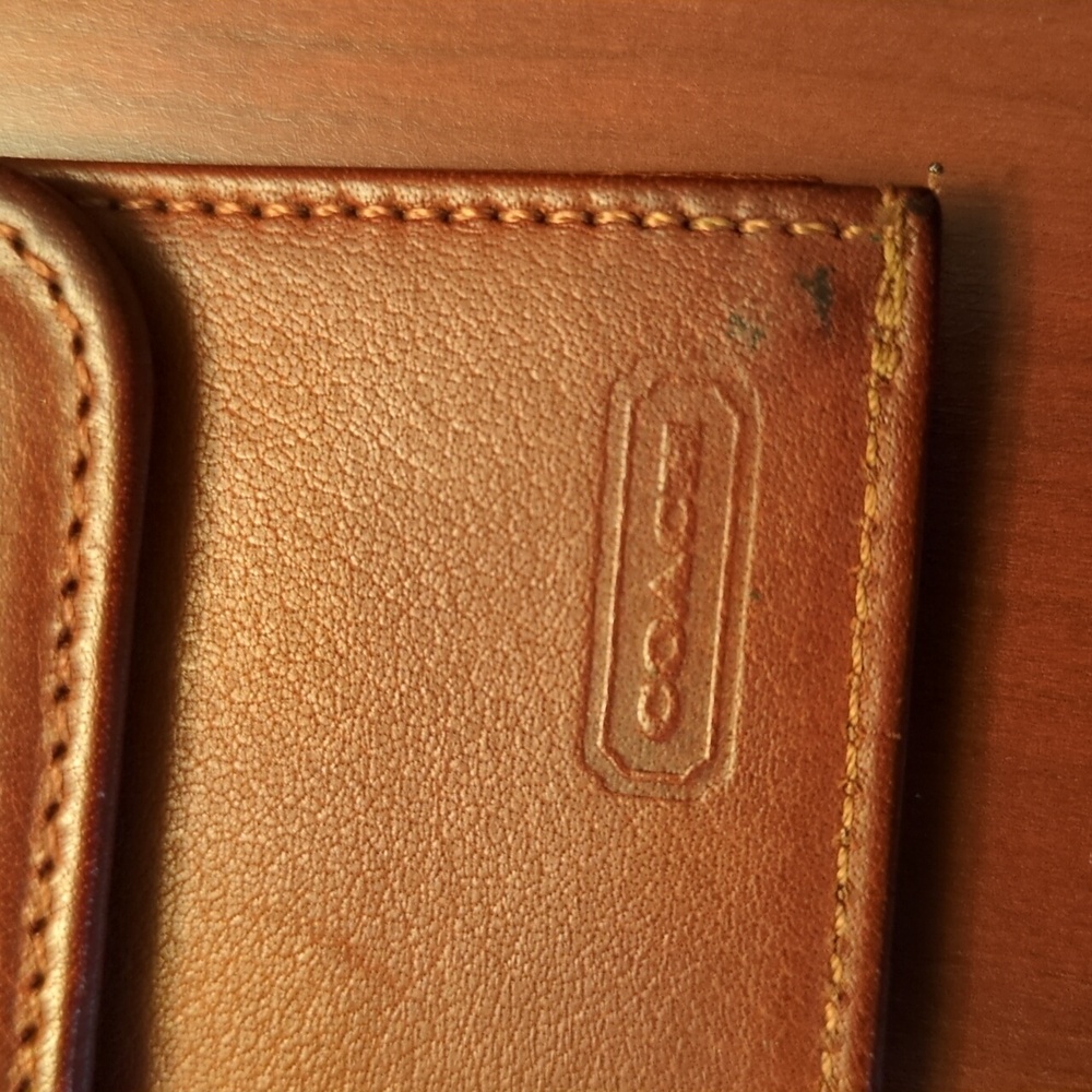 Vintage 1990s Coach Card Wallet - Picture 7 of 8